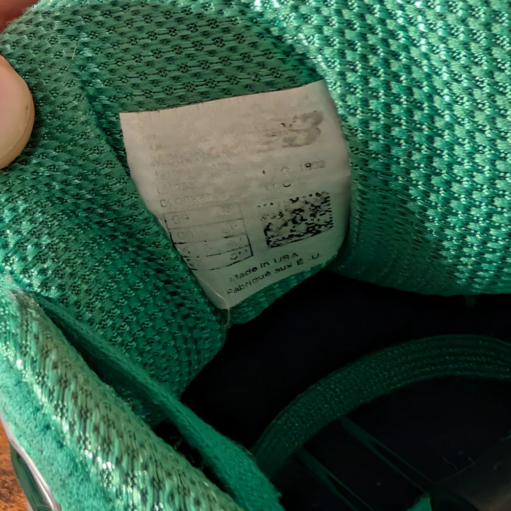 New Balance 990v4 Made in USA St. Patrick’s Day - Anguilla Green Size 8.5 - Picture 8 of 10